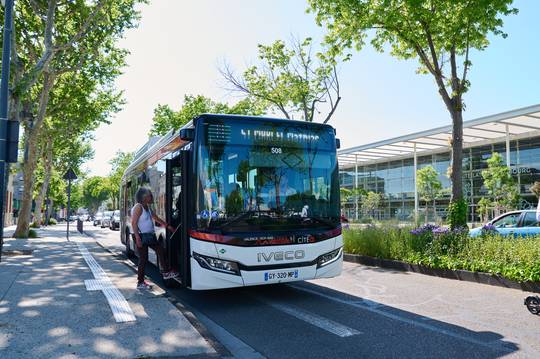 transport Valence bus électrique