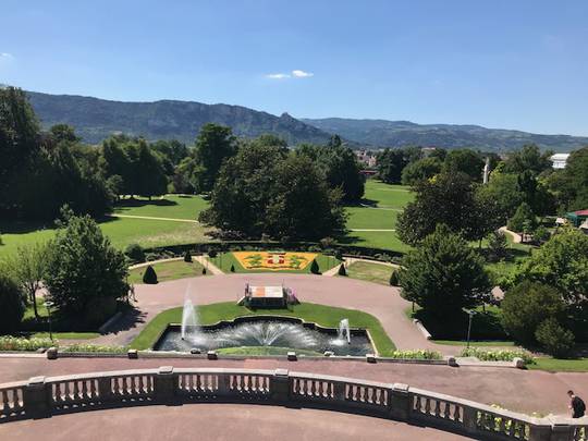 les fontaines du parc jouvet de valence