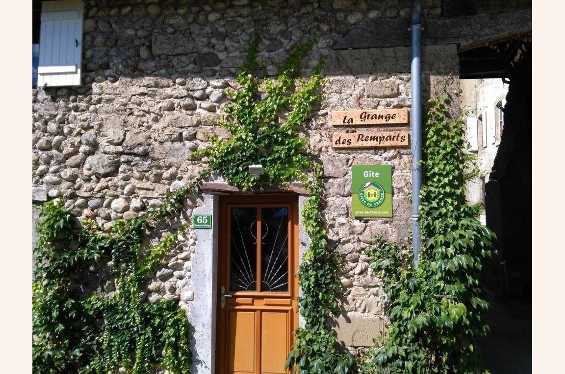 L'entrée du gîte