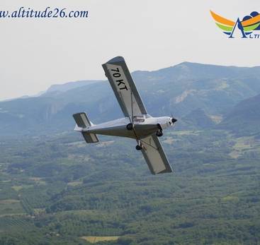Baptême en ULM avec Altitude 26