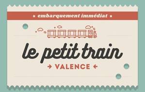 Petit train touristique de Valence