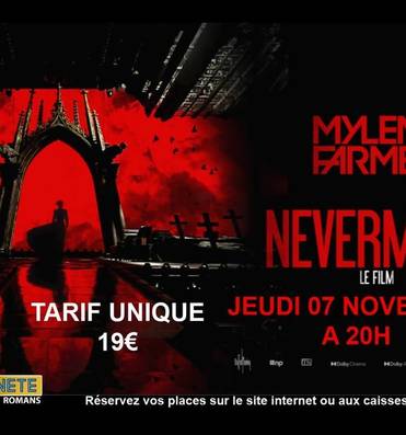 Mylène Farmer - Nevermore Le film Le 7 nov 2024