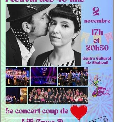 Concert coup de coeur : "Lili Cros et Thierry Chazelle" Le 2 nov 2024