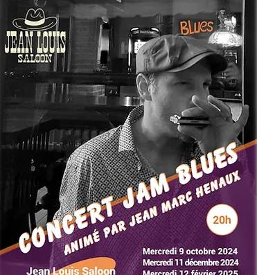 Concert Jam Blues Du 9/10/2024 au 11/6/2025