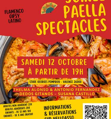 Soirée paella spectacles - Fêtes Nationale Espagnole Du 12 au 13 oct 2024