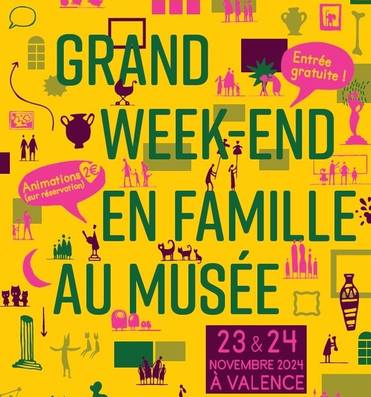 Grand week-end en famille au musée Du 23 au 24 nov 2024