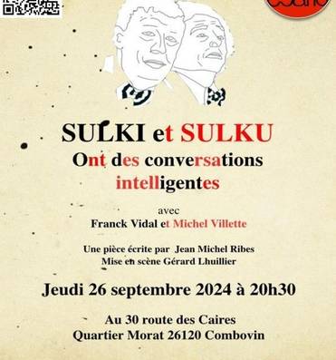 Spectacle : Sulki et Sulku Le 26 sept 2024