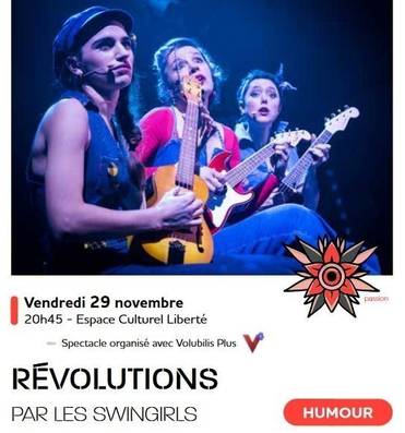 Spectacle : Révolutions Le 29 nov 2024