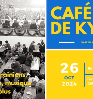 Foire ukrainienne : "Café de Kyïv" Le 26 oct 2024