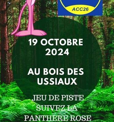 Jeu de piste "Suivez la panthère rose" Le 19 oct 2024