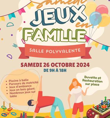 Samedi jeux en famille