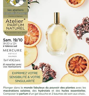 Atelier cosmétique "Parfum au naturel"