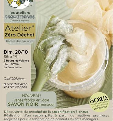 Atelier zéro déchet "Savon noir ménager"