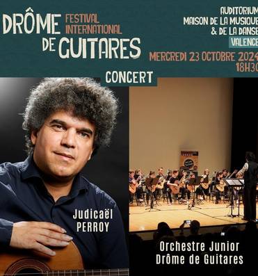 Concert : Judicaël Perroy - Festival Drôme de Guitares Le 23 oct 2024