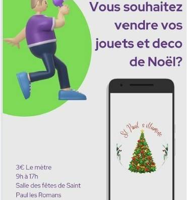 Bourse aux jouets & décoration de Noël