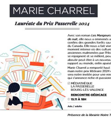 Rencontre dédicace avec Marie Charrel Le 15 nov 2024