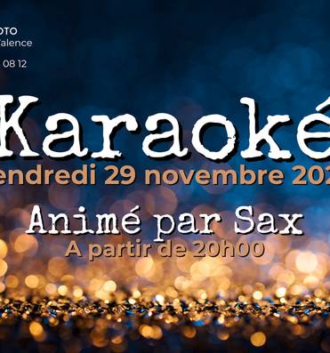 Soirée Karaoké avec SAX Le 29 nov 2024