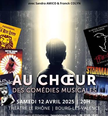 Au choeur des comédies musicales Le 12 avr 2025