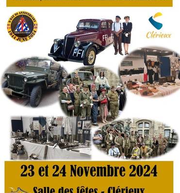 EXPOSITION 2ème GUERRE MONDIALE Du 23 au 24 nov 2024