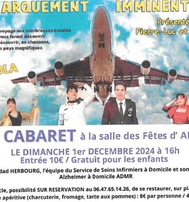 Cabaret : Embarquement imminent Le 1 déc 2024