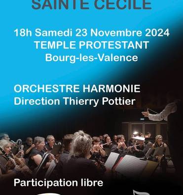 Concert de Sainte cécile Le 23 nov 2024