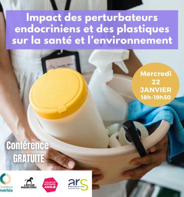 Conférence : "Impact des perturbateurs endocriniens et... Le 22 janv 2025