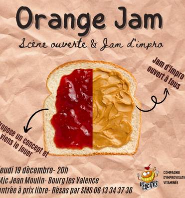 Orange Jam : Scène ouverte d