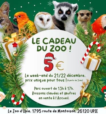 Journées de Noël : Le cadeau du Zoo Du 21 au 22 déc 2024