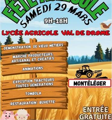 Fête agricole Le 29 mars 2025