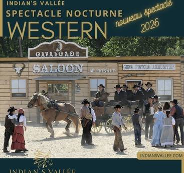 Spectacle nocturne équestre "Western"