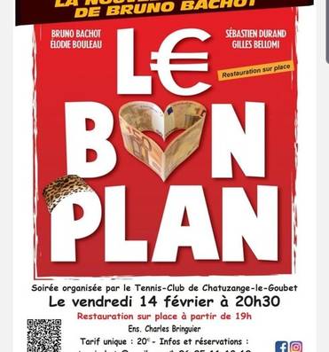 Théâtre "Le Bon Plan" Le 14 fév 2025