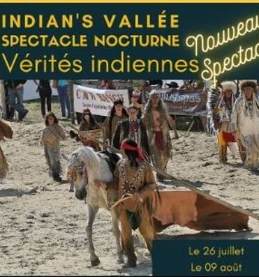 Spectacle nocturne équestre "Vérités indiennes" Du 26 juil au 9 août 2025