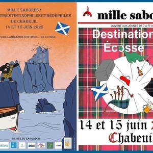 "Mille sabords ! Destination Ecosse" : Les rencontres tintinophiles et bédéphiles de Chabeuil
