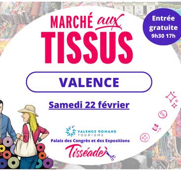 1ère édition - Marché aux Tissus