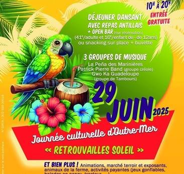 Journée culturelle d'Outre-mer : "Retrouvailles soleil"
