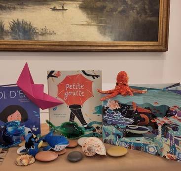 Atelier "bébé au musée" : Au fil de l'eau