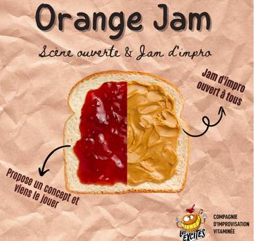 - ANNULE - Théâtre d'impro : Orange Jam