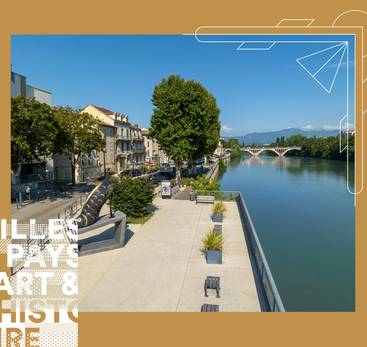Visite guidée : Les Quais de Romans se réinventent : du quartier des Tanneurs à la Médiathèque Simone de Beauvoir