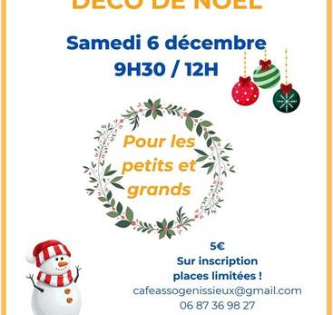 Atelier décos de Noël
