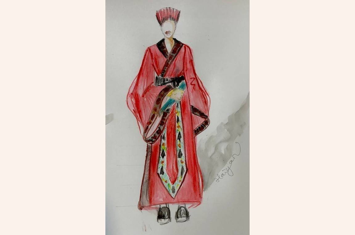 Tenue chinoise traditionnelle pour les hommes