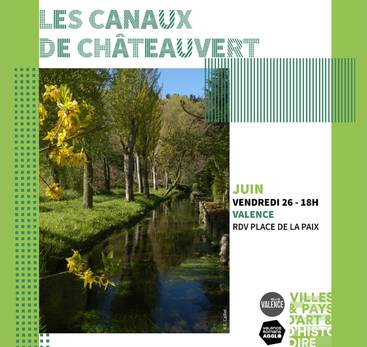 Balade nature : les canaux de Châteauvert