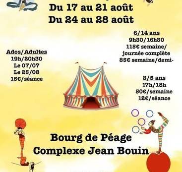 Stage de cirque