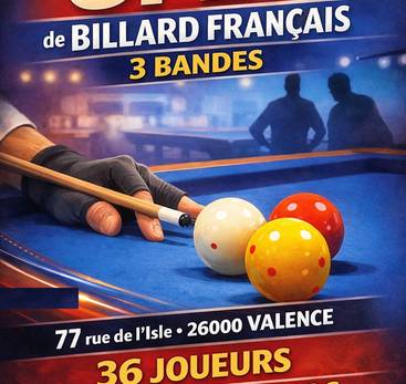 29ème Open de billard français 3 bandes