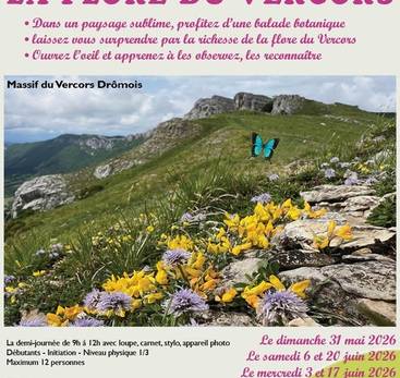 A la rencontre de la flore du Vercors