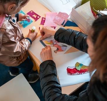 Visite-atelier en famille : " Empreinte de vacances"