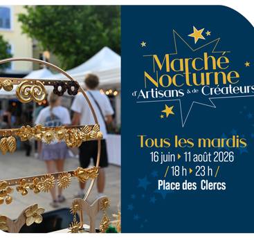 Les marchés nocturnes d’artisans et créateurs