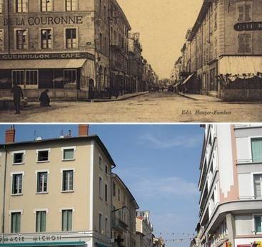 Parcours en ville : Avant/après, Romans en images - Journées Européennes du Patrimoine